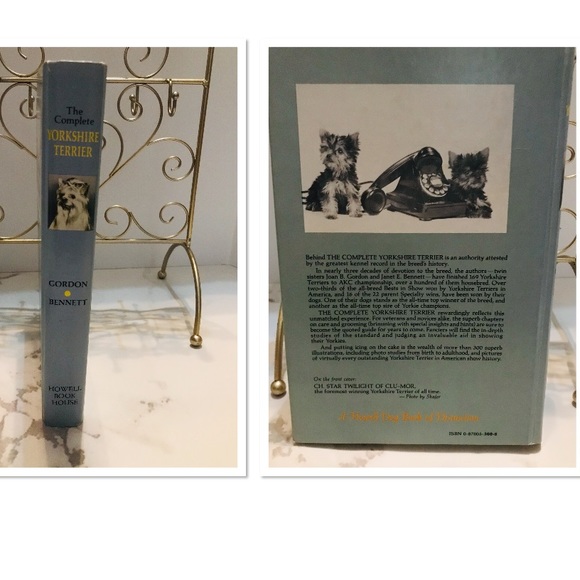 Yorkshire Terrier Vintage Book & teacup - Picture 10 of 13